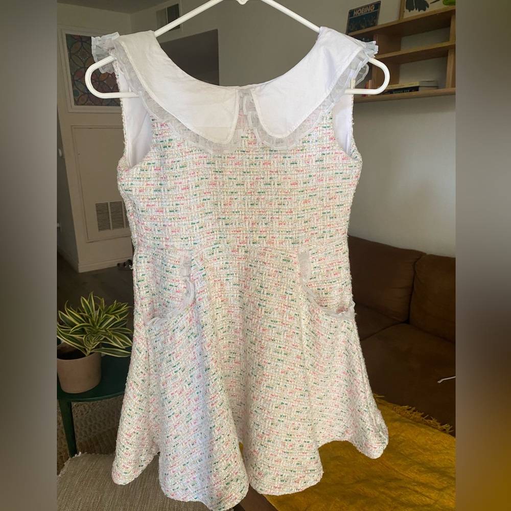 Janie and Jack Boucle Collared Dress